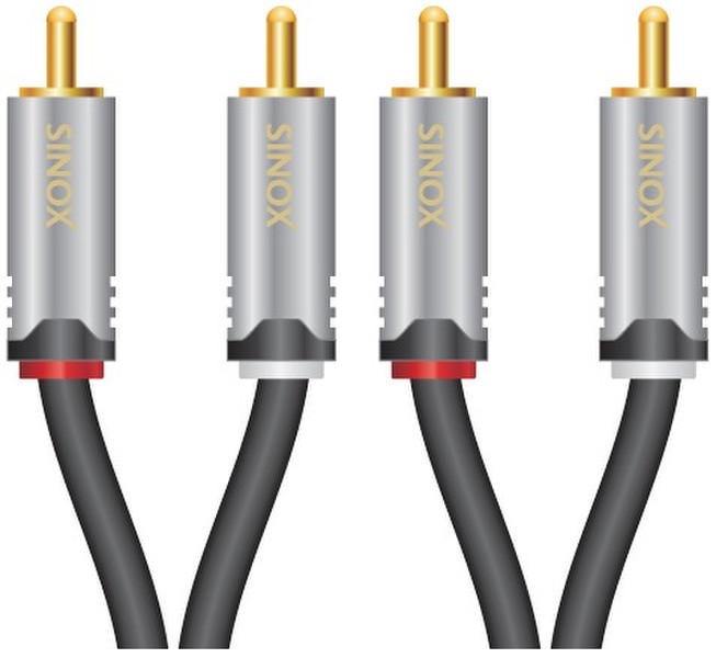 Sinox 2 x RCA M-M 0.75m