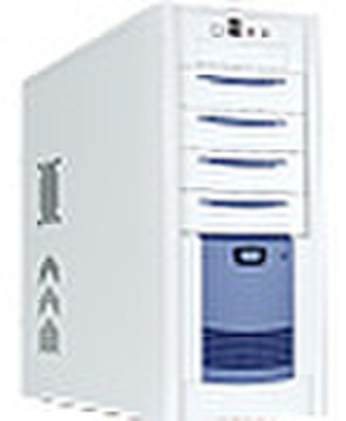 Casetek CK-1028-2B Midi-Tower White computer case