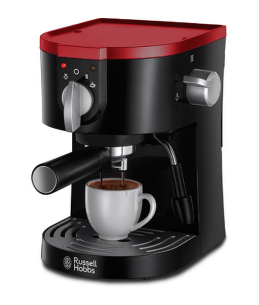 Russell Hobbs Desire Espresso machine 0.8л 1чашек Черный, Красный