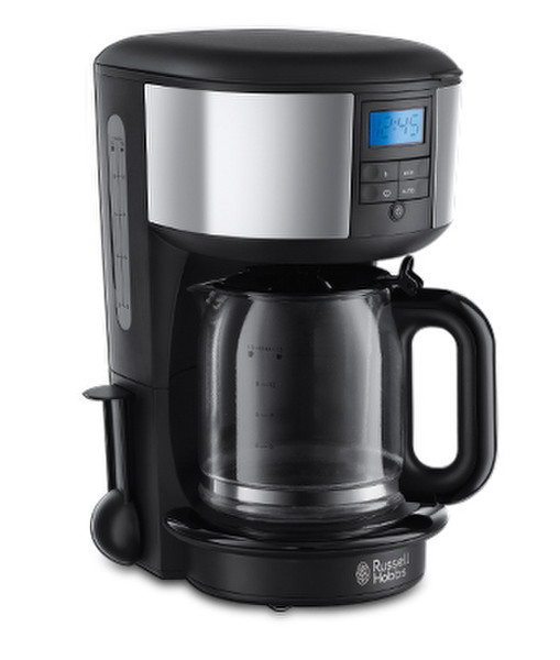 Russell Hobbs 20150-56 Drip coffee maker 1.25L 15cups Black,Stainless steel coffee maker