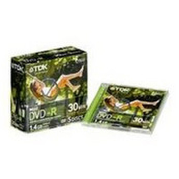 TDK DVD-R mini 1.4GB 2x 1.4ГБ DVD-R 5шт