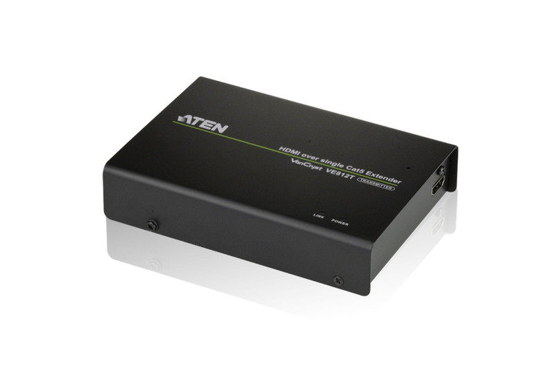 Aten VE812T AV transmitter Schwarz Audio-/Video-Leistungsverstärker