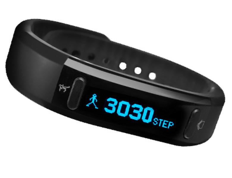 A-Rival Qairós Wristband activity tracker OLED Wireless IPX7 Black