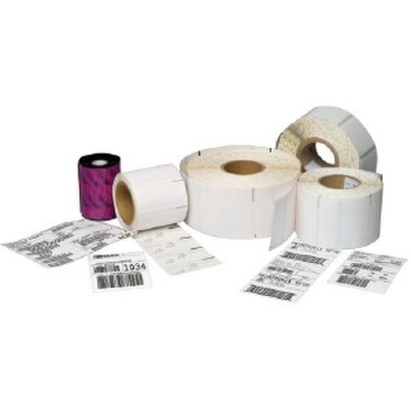 Printronix 258305-013 White printer label