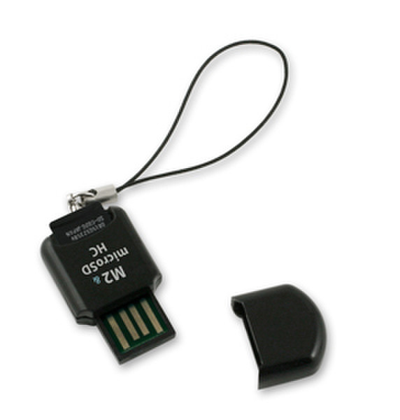 Muvit DUOREADR USB Черный устройство для чтения карт флэш-памяти