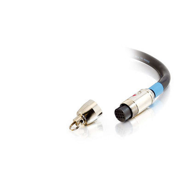 C2G 100ft RapidRun™ Multimedia Runner - CL2 Rated 30.48м Черный коаксиальный кабель