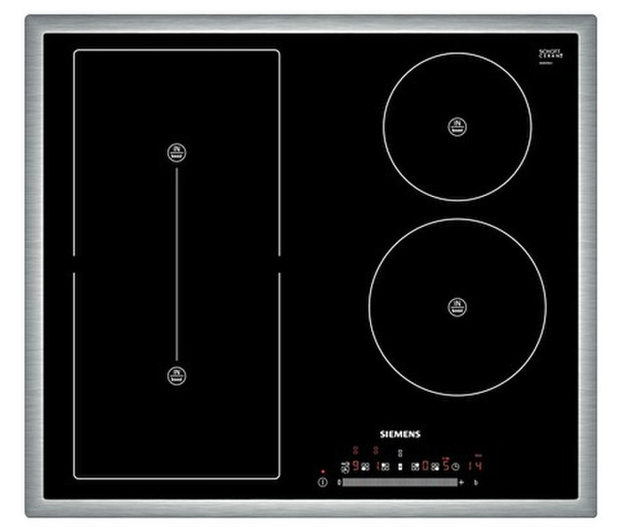 Siemens EH645FT17E built-in Induction Black hob