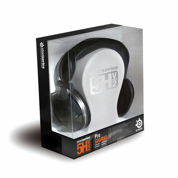 Steelseries 5H v2 Binaural Wired Black mobile headset