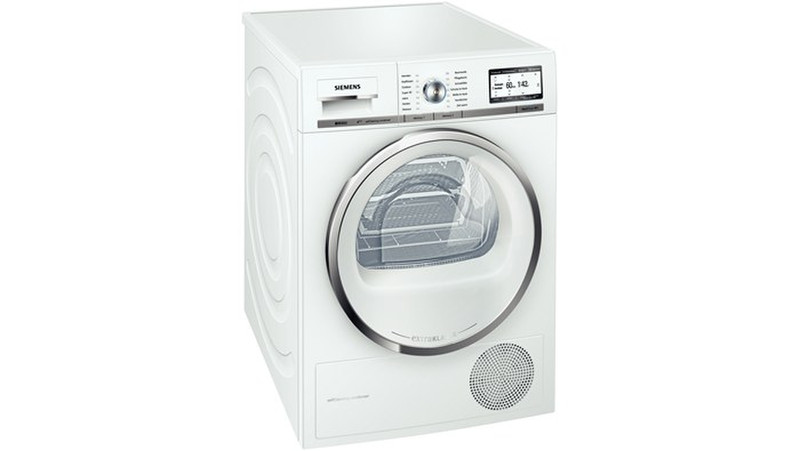 Siemens WT48Y782 Freistehend Frontlader 8kg A+++ Weiß Wäschetrockner