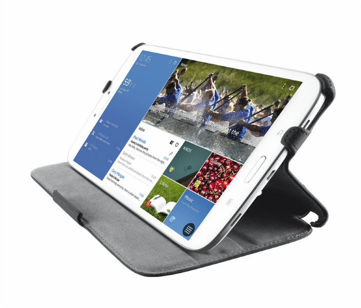 Trust Stile Folio Stand for Galaxy Tab4 7.0 - black