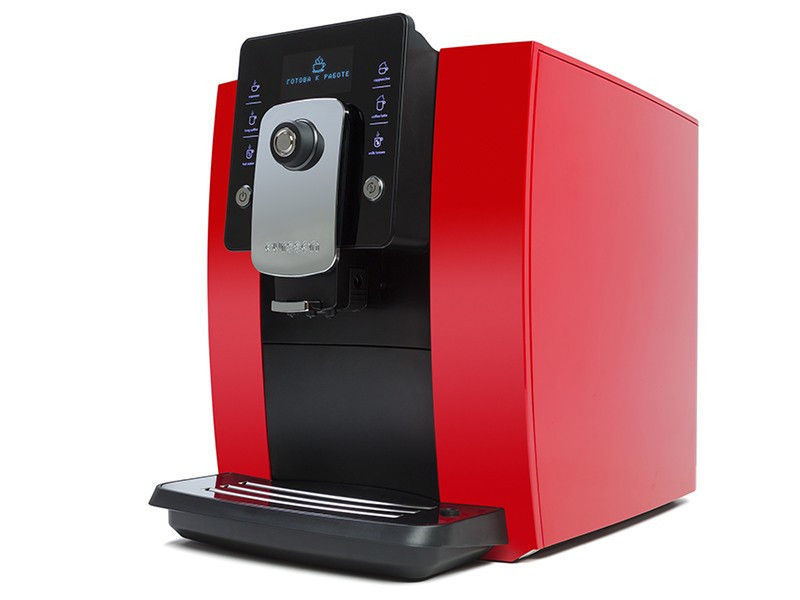 OURSSON AM6240/RD Espressomaschine 1.8l 15Tassen Rot Kaffeemaschine