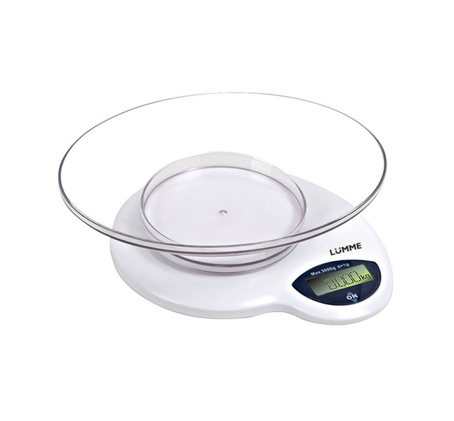 Lumme LU-1315 Electronic kitchen scale Weiß Küchenwaage