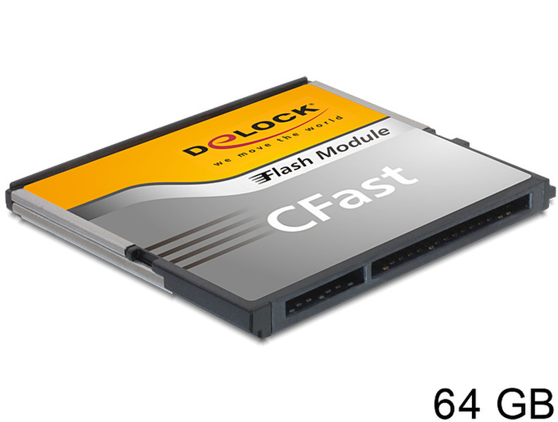 DeLOCK CFast 64GB 64GB SATA MLC Speicherkarte