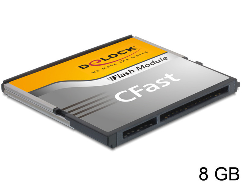 DeLOCK CFast 8GB 8ГБ SATA MLC карта памяти