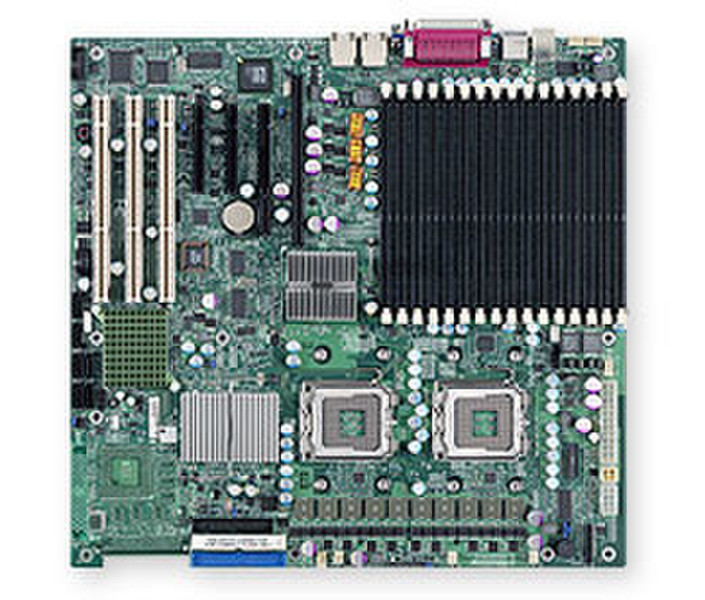 Supermicro X7DBE+ Intel 5000P Socket J (LGA 771) Extended ATX server/workstation motherboard