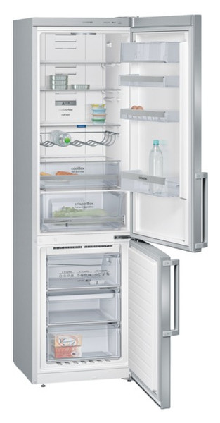 Siemens KG39NXI42 Отдельностоящий 269л 89л A+++ Нержавеющая сталь холодильник с морозильной камерой