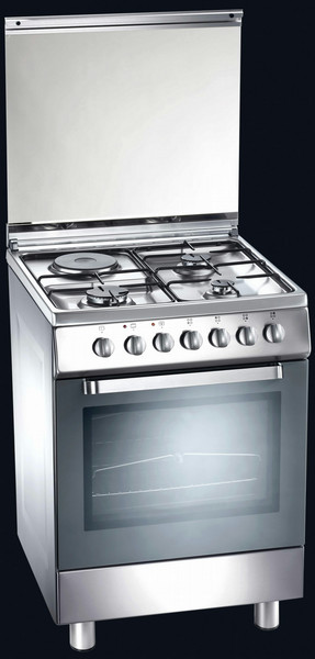 Tecnogas D61XS Freestanding Combi hob A Stainless steel cooker