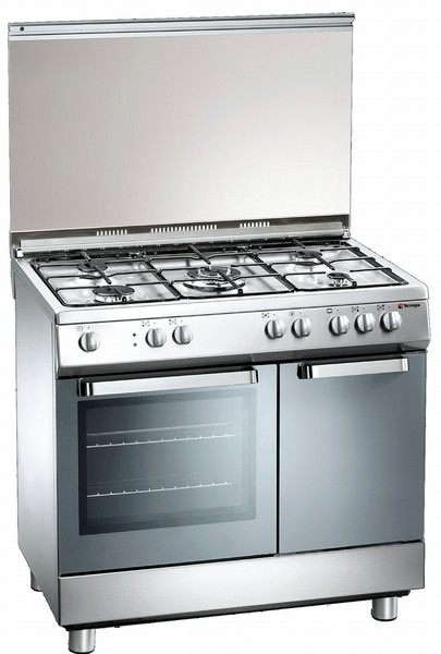 Tecnogas D927 Freistehend Gas hob A Edelstahl