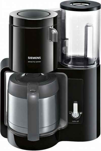 Siemens TC80503 Drip coffee maker 1.15L 8cups Anthracite,Black coffee maker