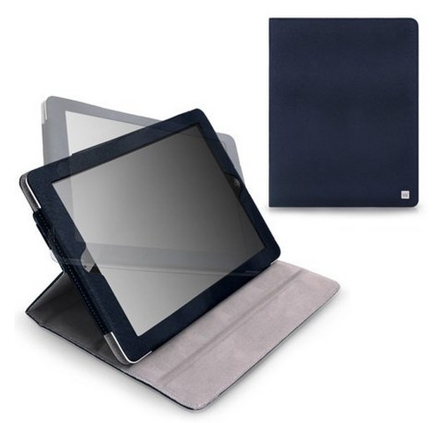 CaseCrown CC-IPADN-BE-ROT-BLU 9.7Zoll Blatt Blau Tablet-Schutzhülle