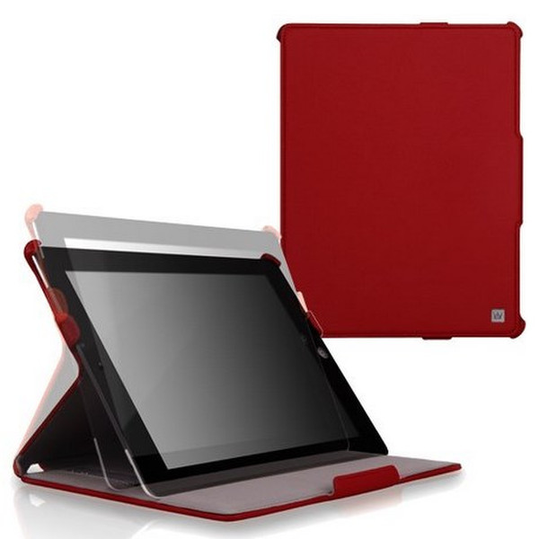 CaseCrown CC-IPADN-BE-ACE-RED 9.7Zoll Blatt Rot Tablet-Schutzhülle