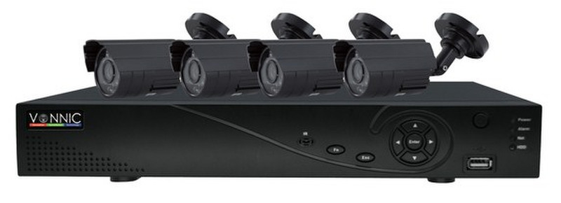 Vonnic DK4-C3404CM-HDD Wired 4channels video surveillance kit