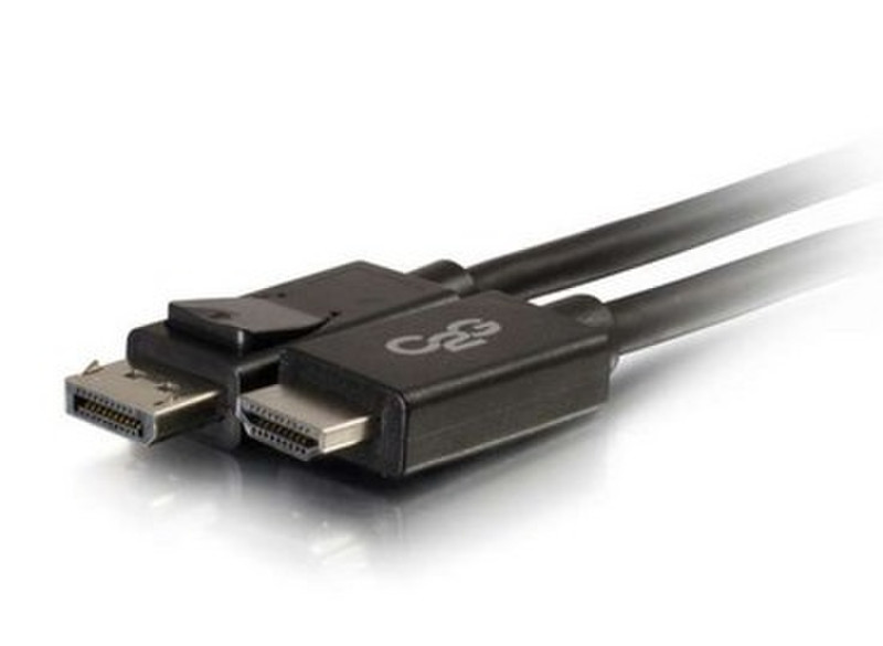 C2G 3ft DP / HDMI 0.9м DisplayPort HDMI Черный