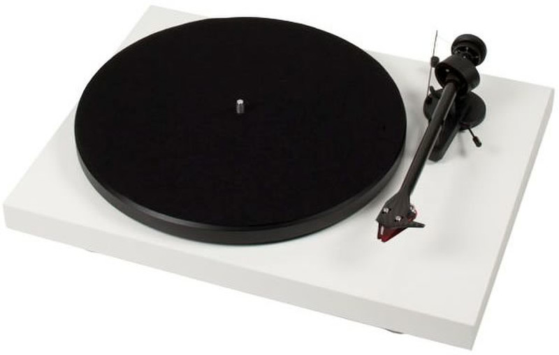 Pro-Ject Debut Carbon (DC) Belt-drive audio turntable White