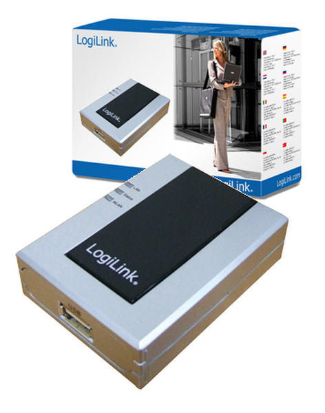 LogiLink Printserver USB 2.0 Ethernet LAN сервер печати
