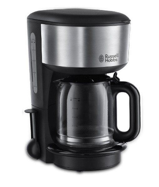 Russell Hobbs Oxford Drip coffee maker 1.25L 10cups Black,Stainless steel