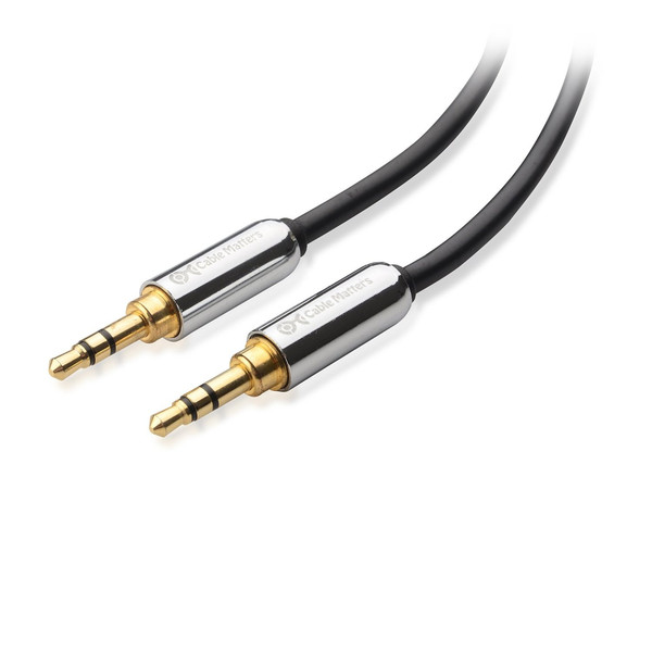 Cable Matters 500001-BLACK-3X2 аудио кабель