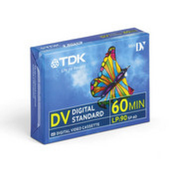 TDK DVM60 MiniDV чистая видеокассета