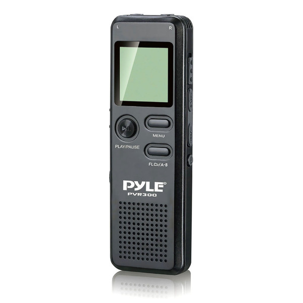 Pyle PVR300 Internal memory & flash card Black dictaphone