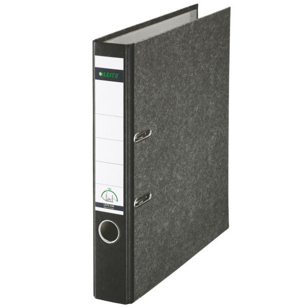 Leitz Cardboard binder 180° Black folder