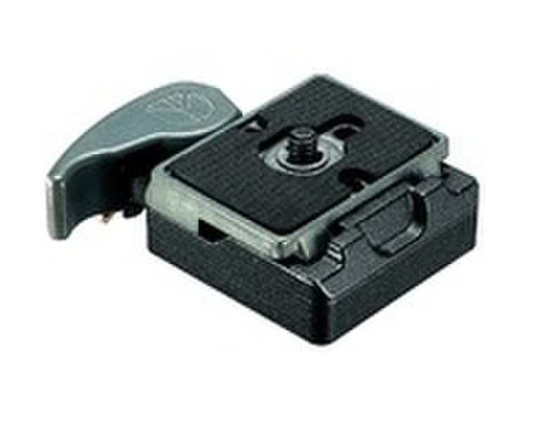 Manfrotto 323 Quick Change Plate Adapter Schwarz Stativ