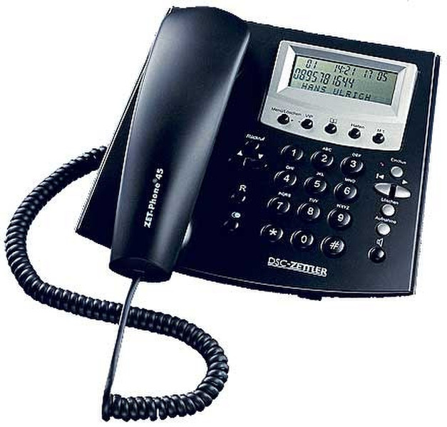 DSC-Zettler ZET-Phone 45 AB, black