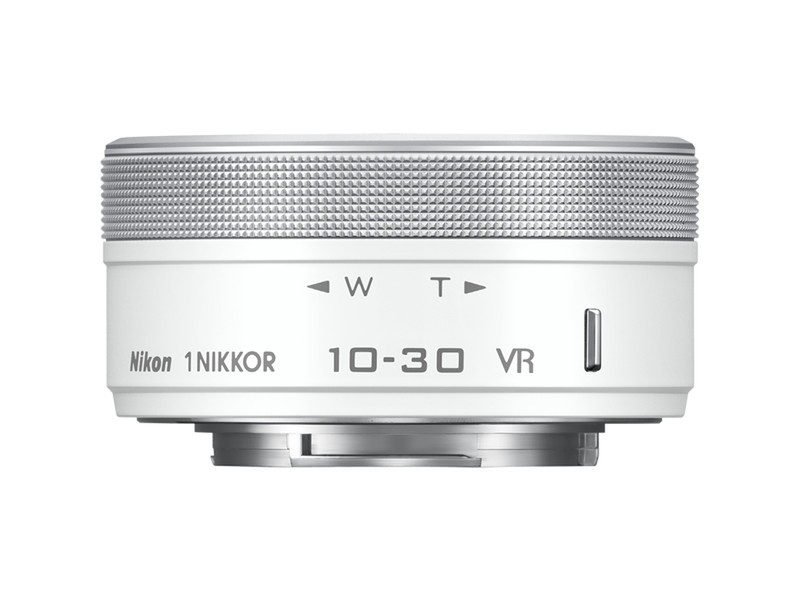 Nikon 1 NIKKOR VR 10-30mm f/3.5-5.6 Беззеркальный цифровой фотоаппарат со сменными объективами Wide zoom lens Белый