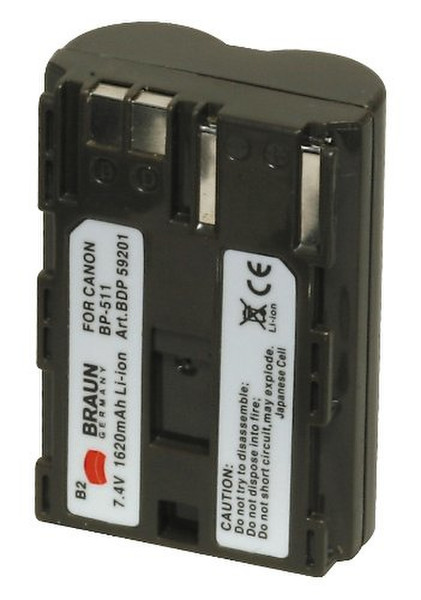 Braun BNBA59201 Lithium-Ion 1620mAh 7.4V rechargeable battery