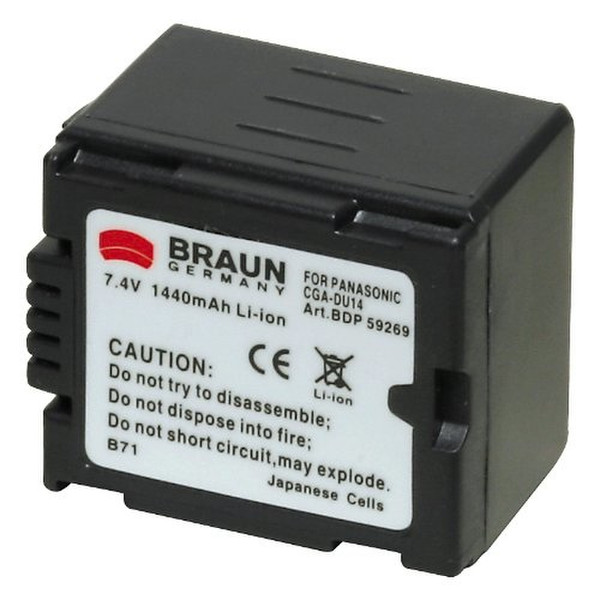Braun BNBA59269 Lithium-Ion 1440mAh 7.4V rechargeable battery