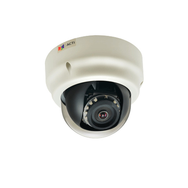 ACTi B53 IP security camera Innenraum Kuppel Schwarz, Weiß Sicherheitskamera