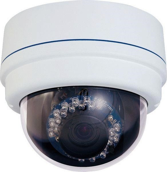 Kraun KW.D5 IP security camera Для помещений Dome Белый камера видеонаблюдения
