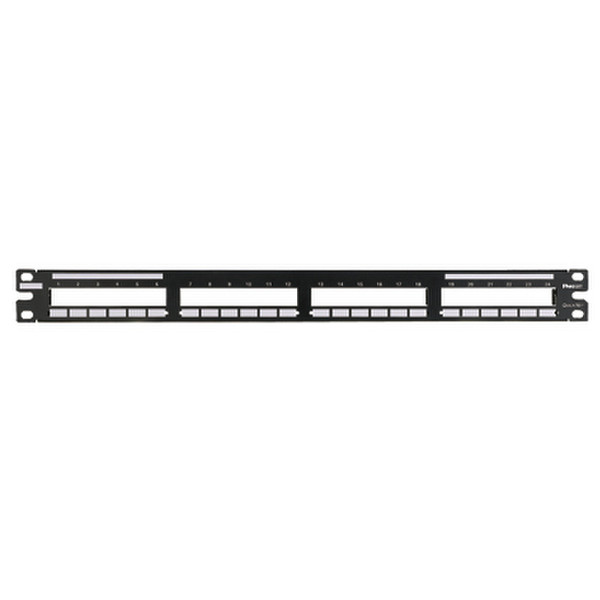 Panduit QPP24BL 1U patch panel