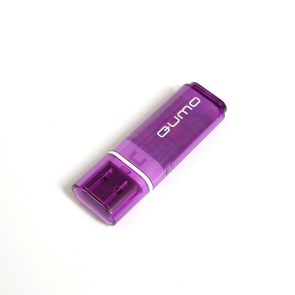 QUMO 8GB Optiva 01 8ГБ USB 2.0 Фиолетовый USB флеш накопитель