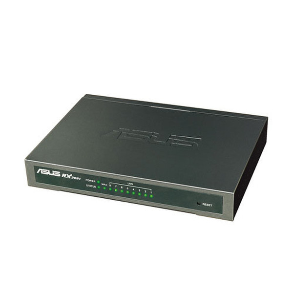 ASUS RX3081 Black wired router
