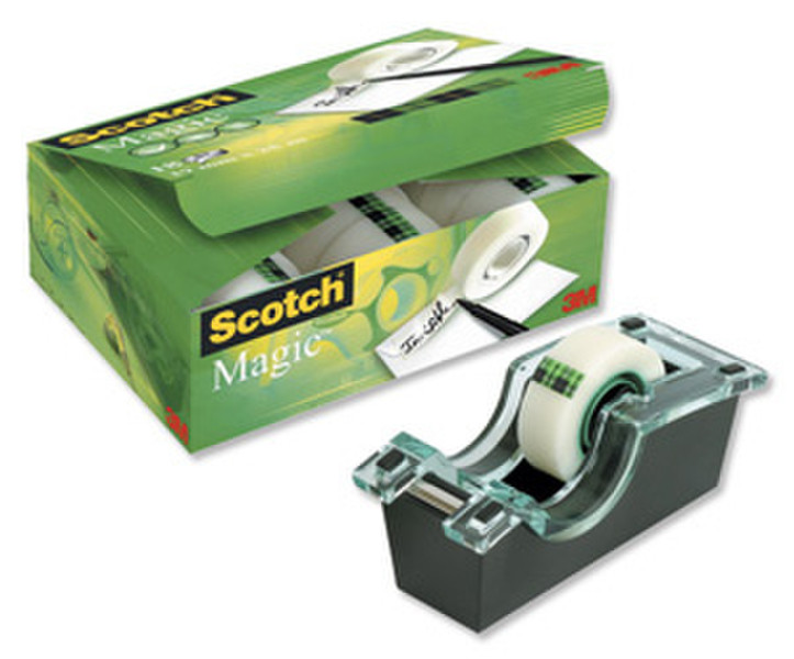 3M Scotch Magic Tape 25м Прозрачный канцелярская/офисная лента