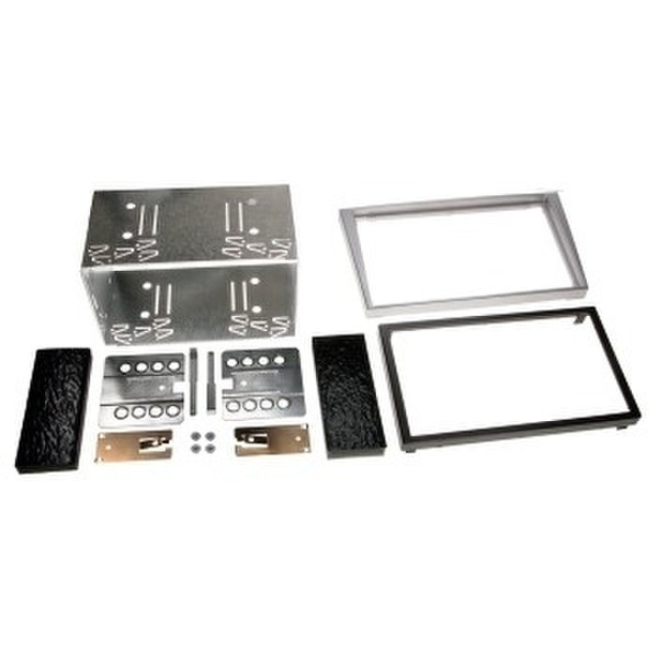 Hama Double Din Radio Installation Kit for Opel Corsa, silver