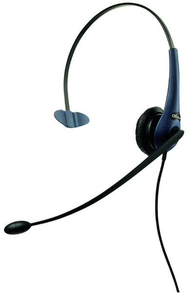 AGFEO Headset 2200 Монофонический Проводная Черный, Cеребряный гарнитура мобильного устройства