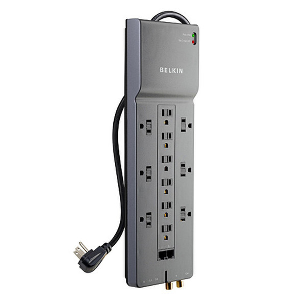 Belkin 12-Outlet Surge Suppressor 12розетка(и) 125В Черный сетевой фильтр