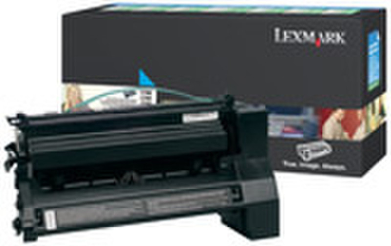 Lexmark C780A1CG Картридж 6000страниц Бирюзовый тонер и картридж для лазерного принтера