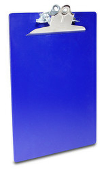 Saunders Recycled Plastic Antimicrobial Blue clipboard